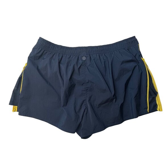 Hunter Navy Swim Shorts Womens Zip Sides Elastic Drawstring XL Mesh Lining - Picture 5 of 7